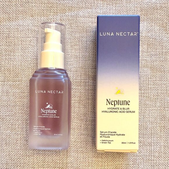 Luna Nectar Neptune Hydrate And Blur Hyaluronic Acid Serum 30ml Moisturizing - Picture 13 of 13